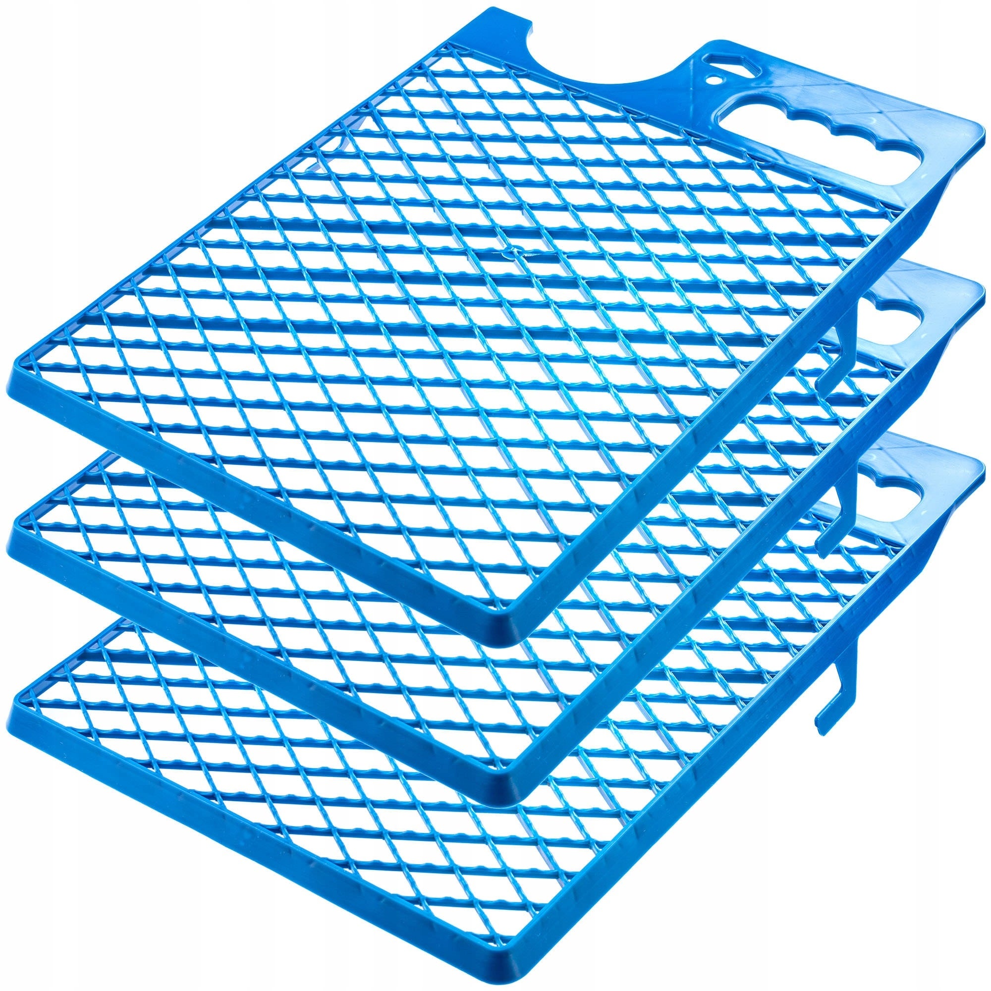KRATKA MALARSKA DUŻA 280x390 mm DO WAŁKA 25 cm 3 szt Z UCHWYTEM NA WIADRO