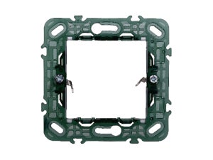 Supporto Vimar 2 Moduli Per Guida DIN - Per Apparecchi Eikon, Ark&eacute;, Plana, Grigio