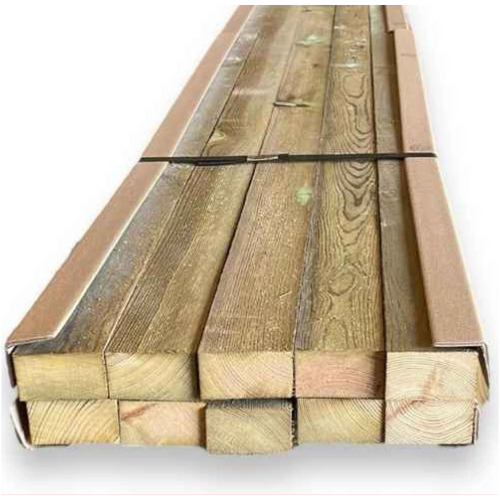 Opakowanie 20 szt. desek z drewna sosnowego impregnowanego 5X3X180 cm