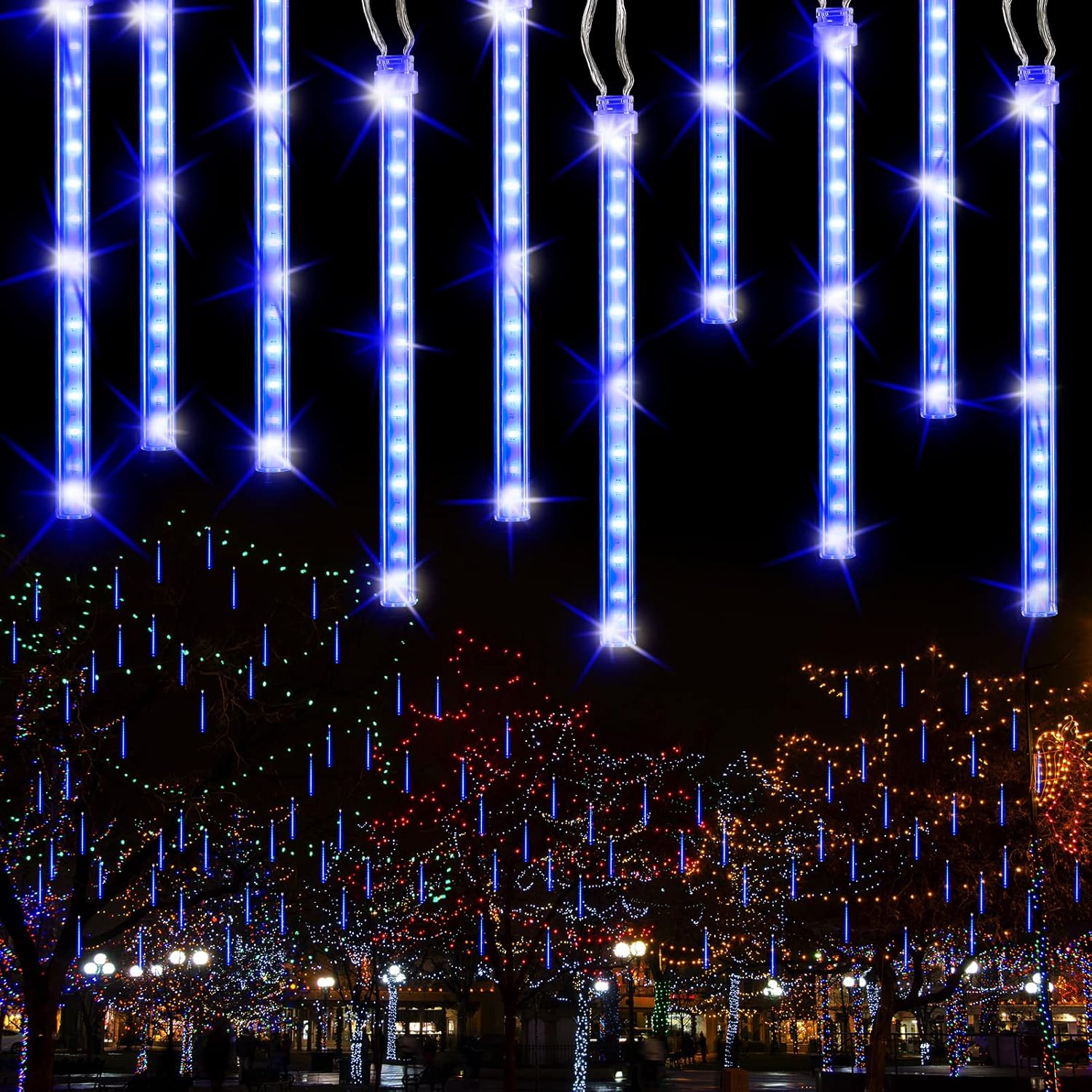 Collier Lumineux De Noël - Décorations De Fête Clignotantes Pour Femmes Et Enfants, Costumes, Mariages Et Soirées - 12