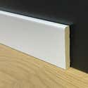 96ML CUADRADO lacado blanco BAPPING DE MADERA MACIZA 70X10 | Leroy Merlin