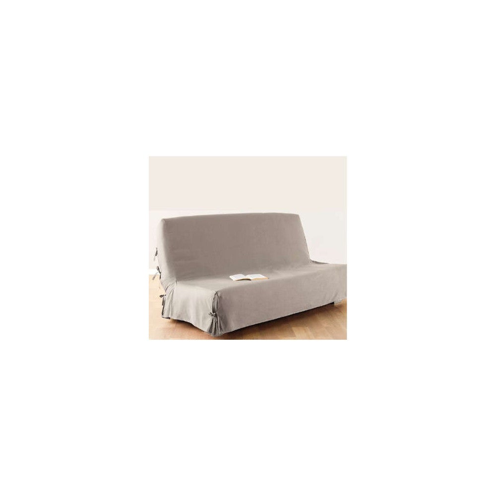 Housse De Clic-clac Paris Prix 140x200 Cm - Tissu Lin Beige - Neuf
