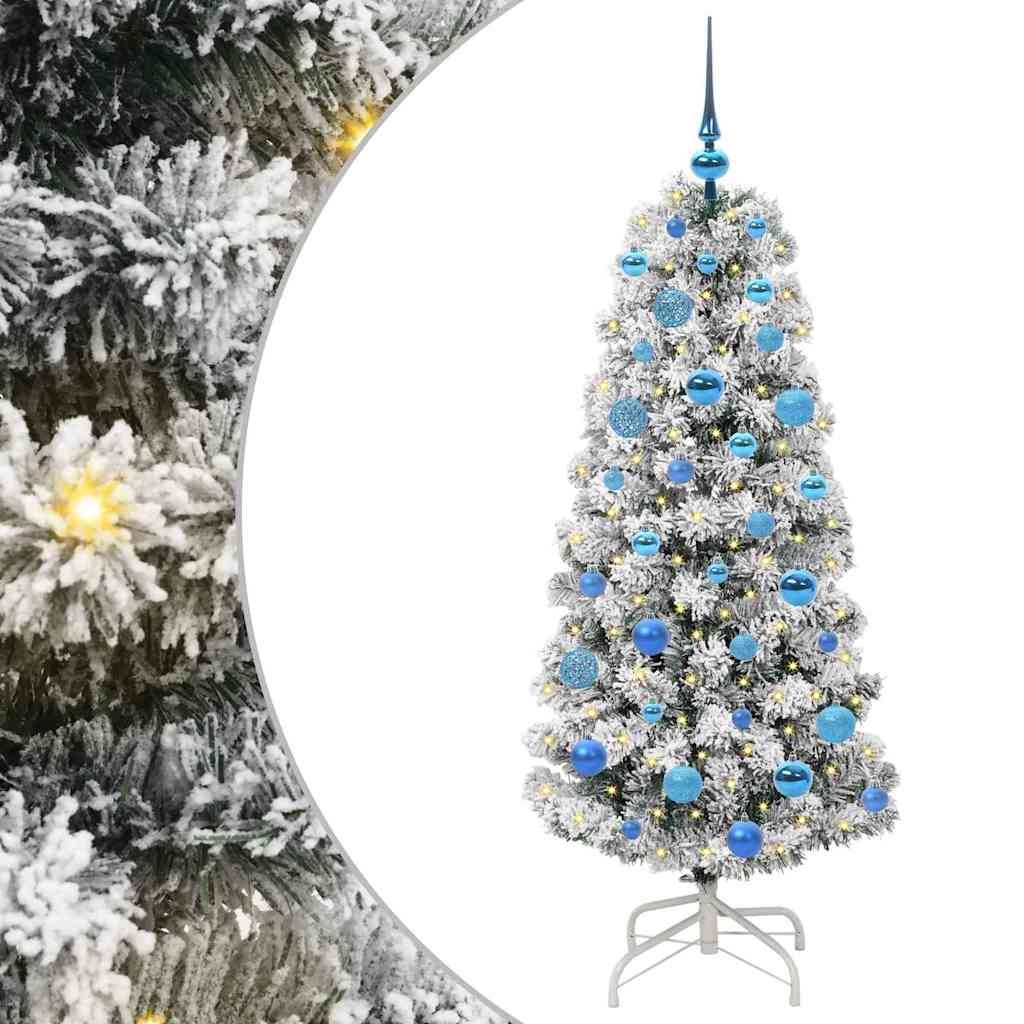 Sztuczna choinka z zawiasami Ze LED Lights 150 cm PVC