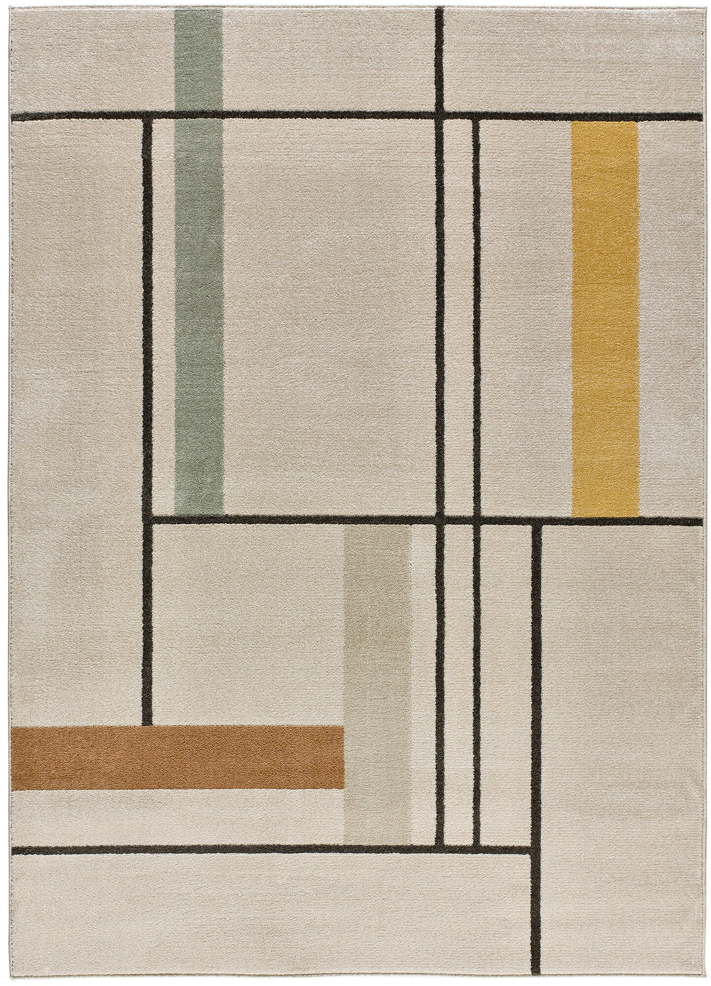 Dywan z krótkim włosiem z polipropylenu Domus Mond beżowy 160x230cm