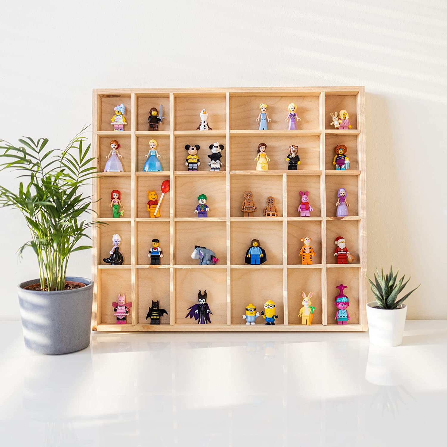 TOYANDONA Lot De 2 étagères Murales Miniatures En Bois Pour