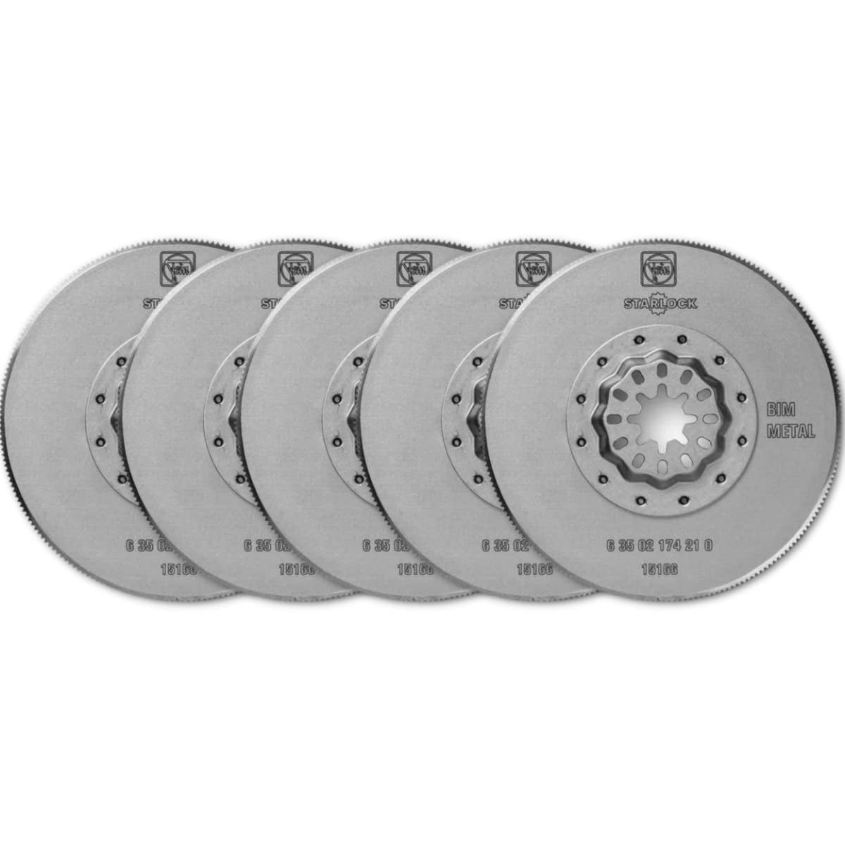 Lame Da Taglio FEIN E-Cut 10 Pz - 65x50mm Starlock Plus Per Legno E Cartongesso - Foto 3