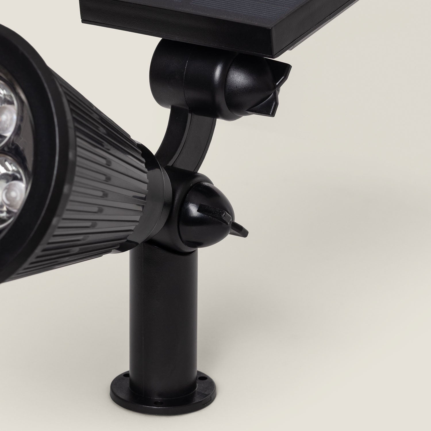 Foco Solar Exterior LED com Espeto Meillion , 3000K Branco quente, ABS,Alumínio,PC, IP65, 200lm - 4
