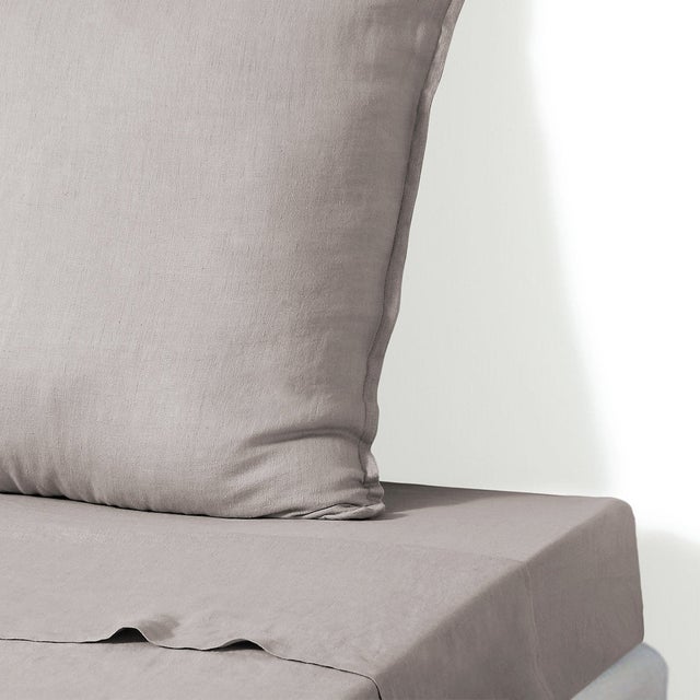 Drap plat 240x300 lin lavé naturel