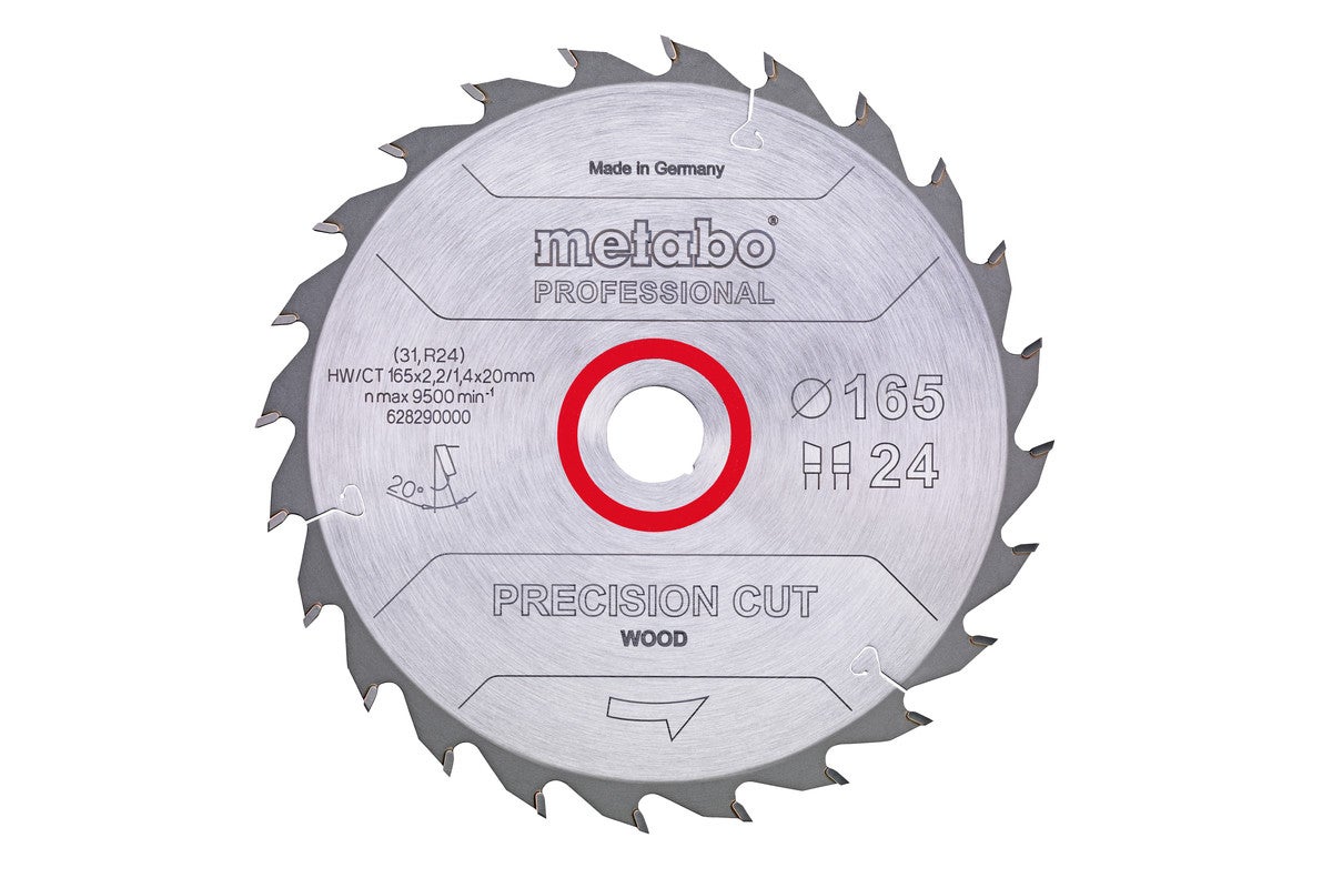 Metabo Hoja De Sierra precision Cut Wood - Classic, 190x30 D48 Di 15 Metabo Hoja De Sierra precision Cut Wood - Classic, 190x30 D48 Di 15