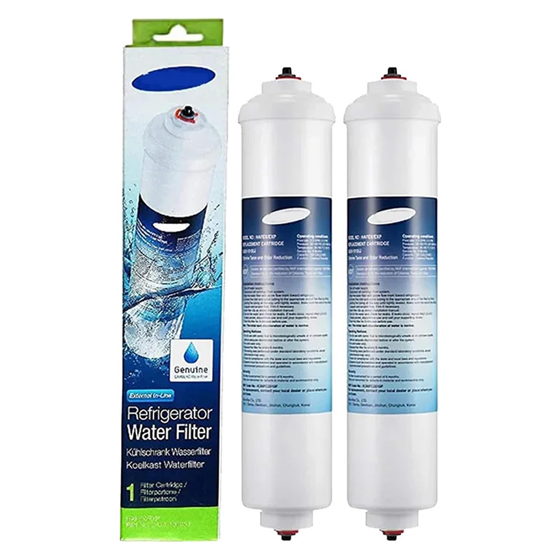 Zestaw 2 zewnętrznych filtrów wody do lodówki Samsung DA29-10105J, zewnętrzny wkład filtrujący wodę