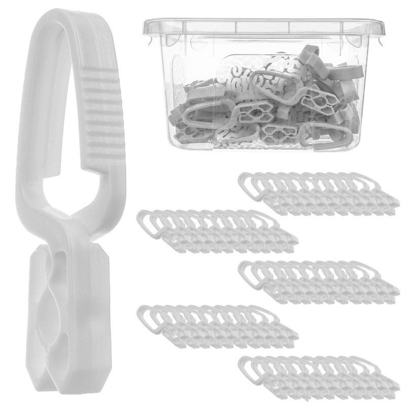 KLAMERKI DO PRANIA SPINACZE DO BIELIZNY ŻABKI 50szt + POJEMNIK Z POKRYWKĄ