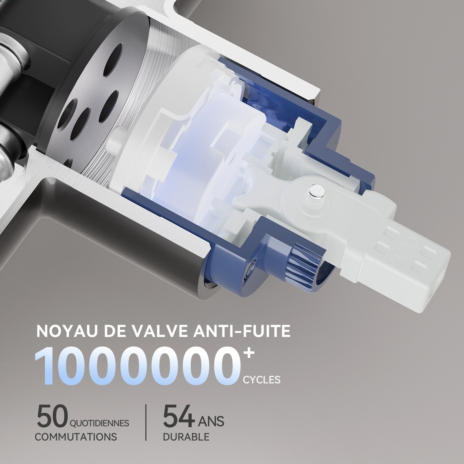 Cecipa max Gris anthracite Mitigeur Cuisine avec Douchette Extractible Robinet Cuisine avec 2 Jets aux Choix Mitigeur Evier Haute Qualité - 8