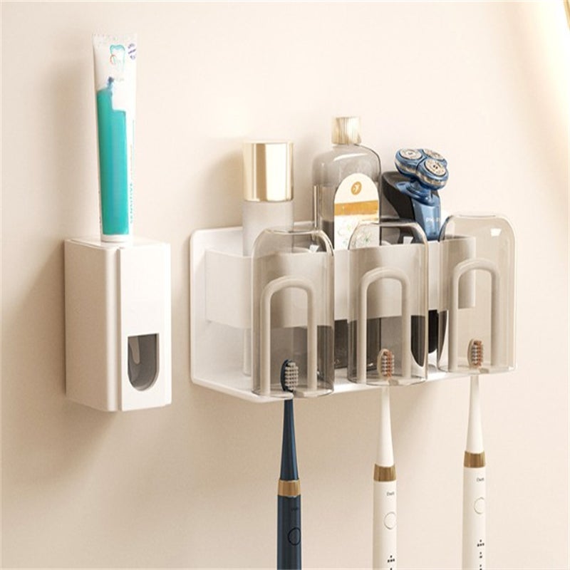 Dispenser automatico di dentifricio a parete con Kit di spremiagrumi per Dispens