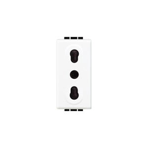 Plaque Living Light Naturalia 3+3 modules - Acier brossé | LNA4826ACS