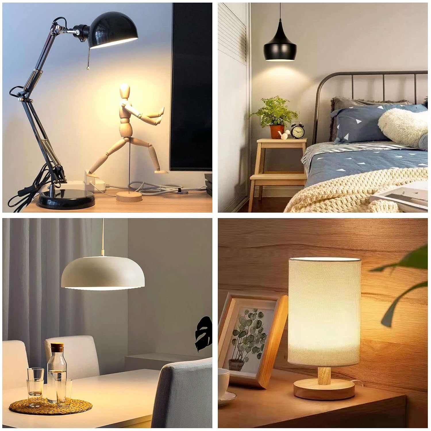 Zestaw 2 adapterów z gniazda E27 na B22 - konwertery z gniazdem bagnetowym, 0-250 V - kompatybilne z żarówkami B22 i LED - 5