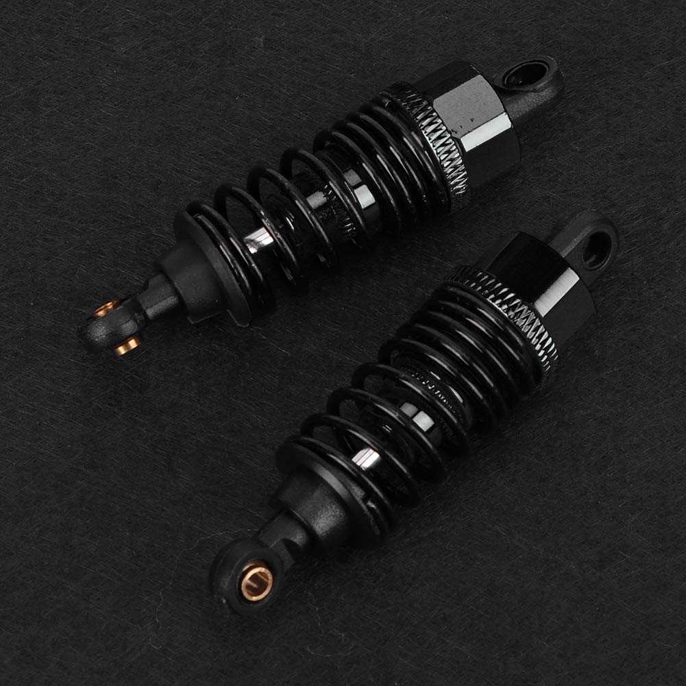 RC Car Metal Shock Damper Accessori di ricambio Nero 2 pezzi Adatto a 1:10 RC Car leggero (65MM) - 8