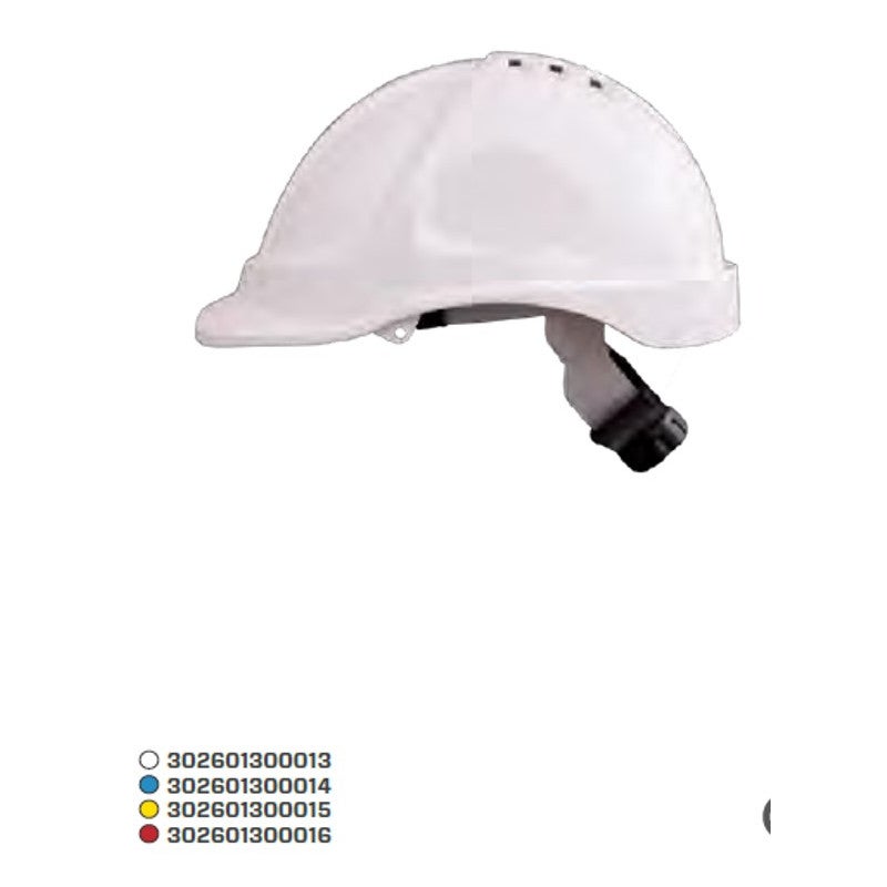 Casco de seguridad con armazón en ABS y banda antisudoral IRUDEK