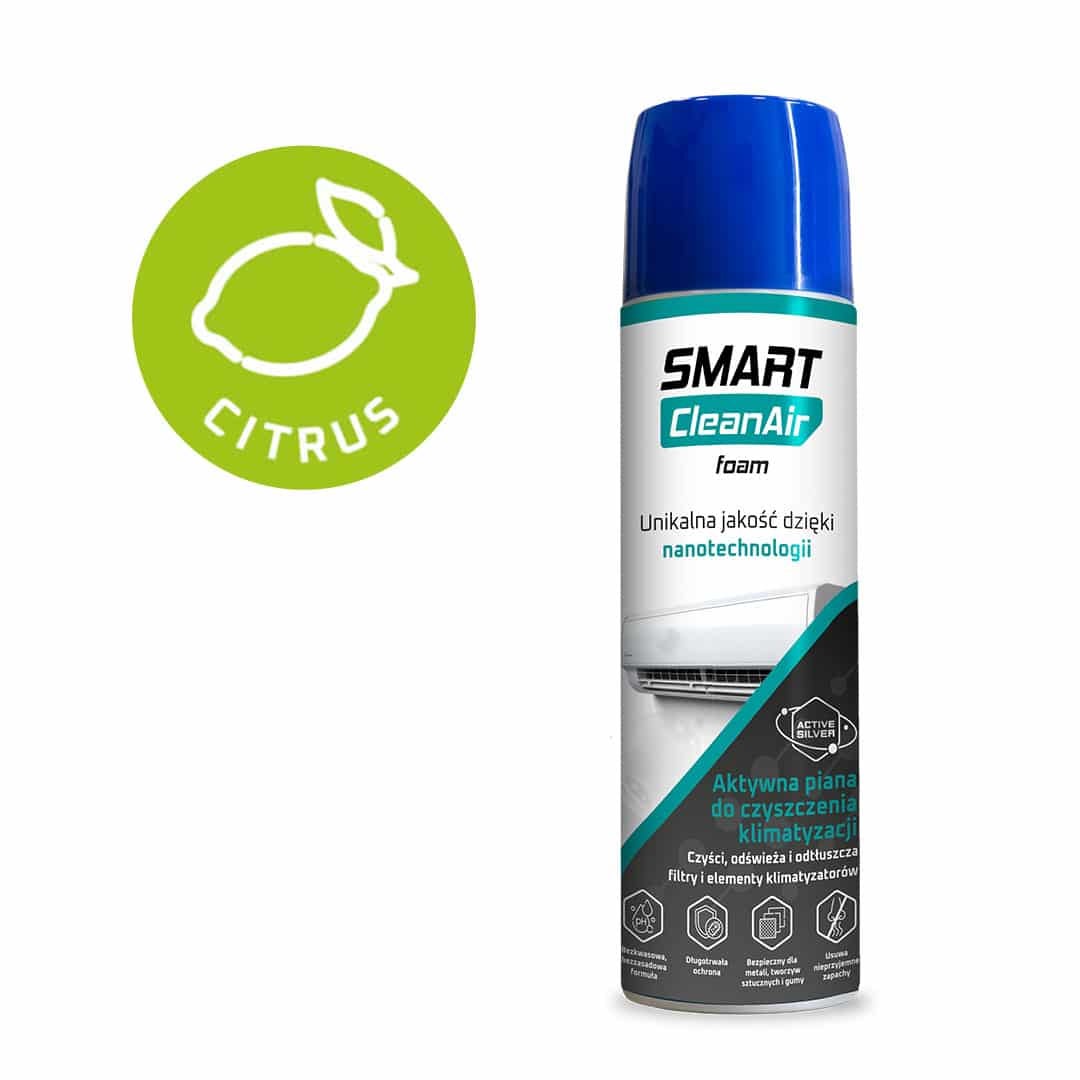 Piana do czyszczenia klimatyzacji 250 ml (cytryna) - Smart CleanAir Foam Citrus 250 ml