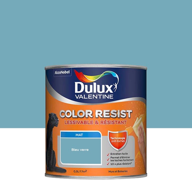 Peinture Color Resist Murs & Boiseries Bleu Verre