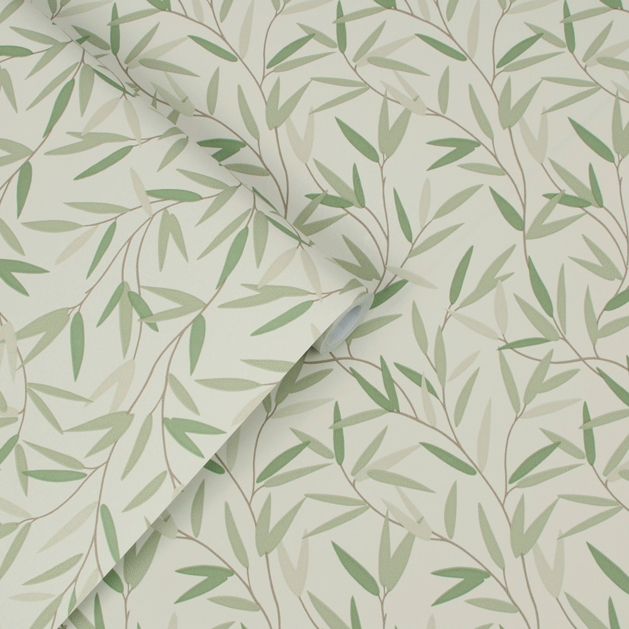 Laura Ashley Tapeta filzelinowa WILLOW LEAF 10 m x 52 cm