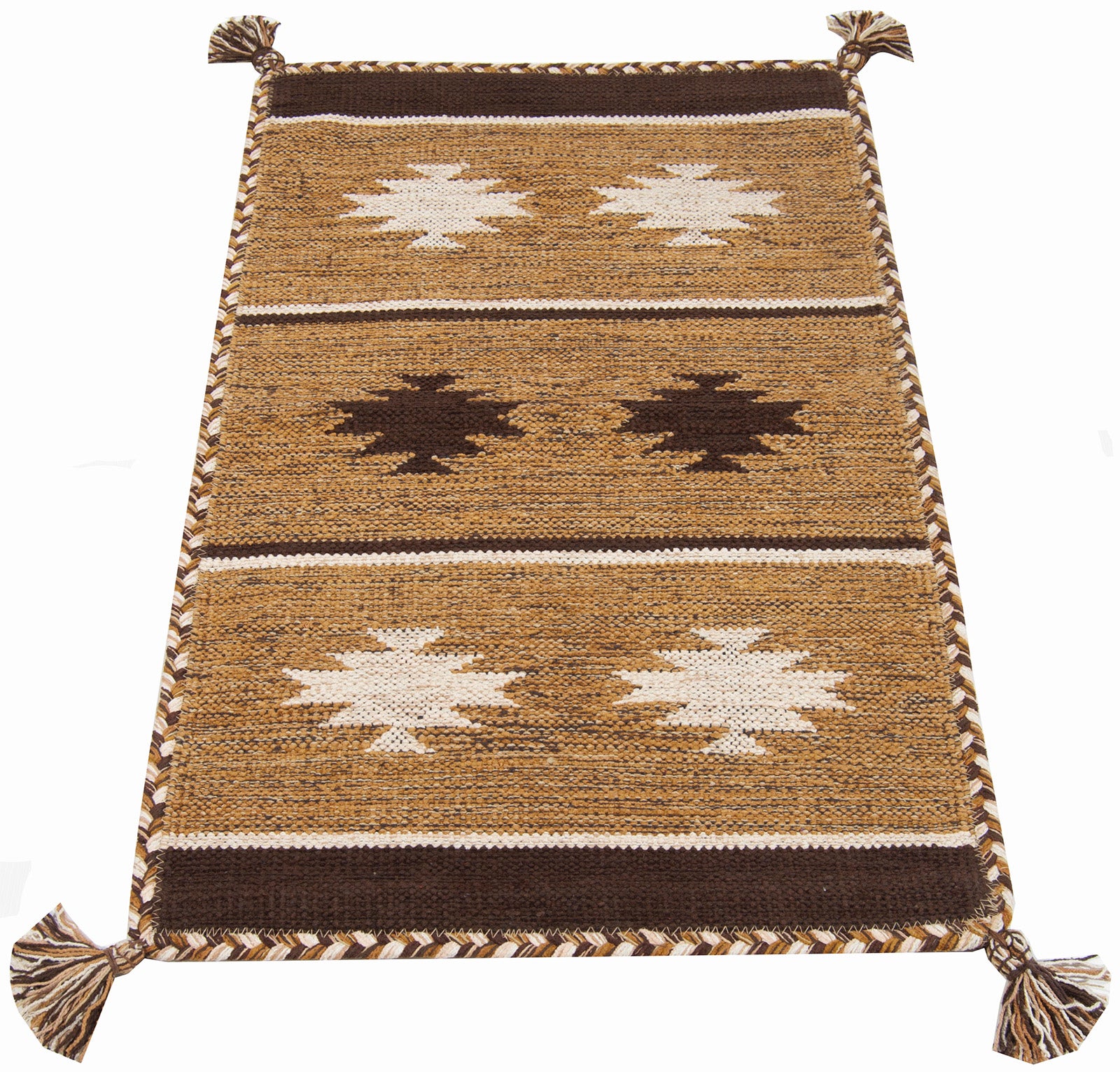 Kilim Original, autentyczny ręcznie robiony bawełniany sukno 200x140 CM