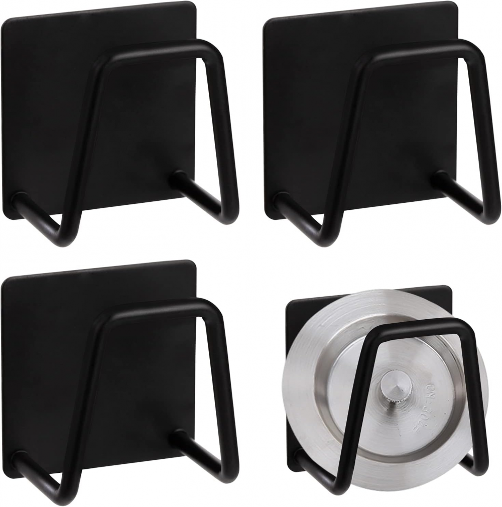 Uchwyt na gąbkę kuchenną Uchwyt na zlew ze stali nierdzewnej Samoprzylepny uchwyt na gąbkę Zlew na gąbki Szczotka Pokrywka na garnek Plastik