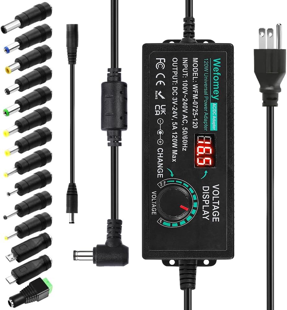 Adaptateur universel de voyage 2USB + Type-c Charge rapide 100-240V