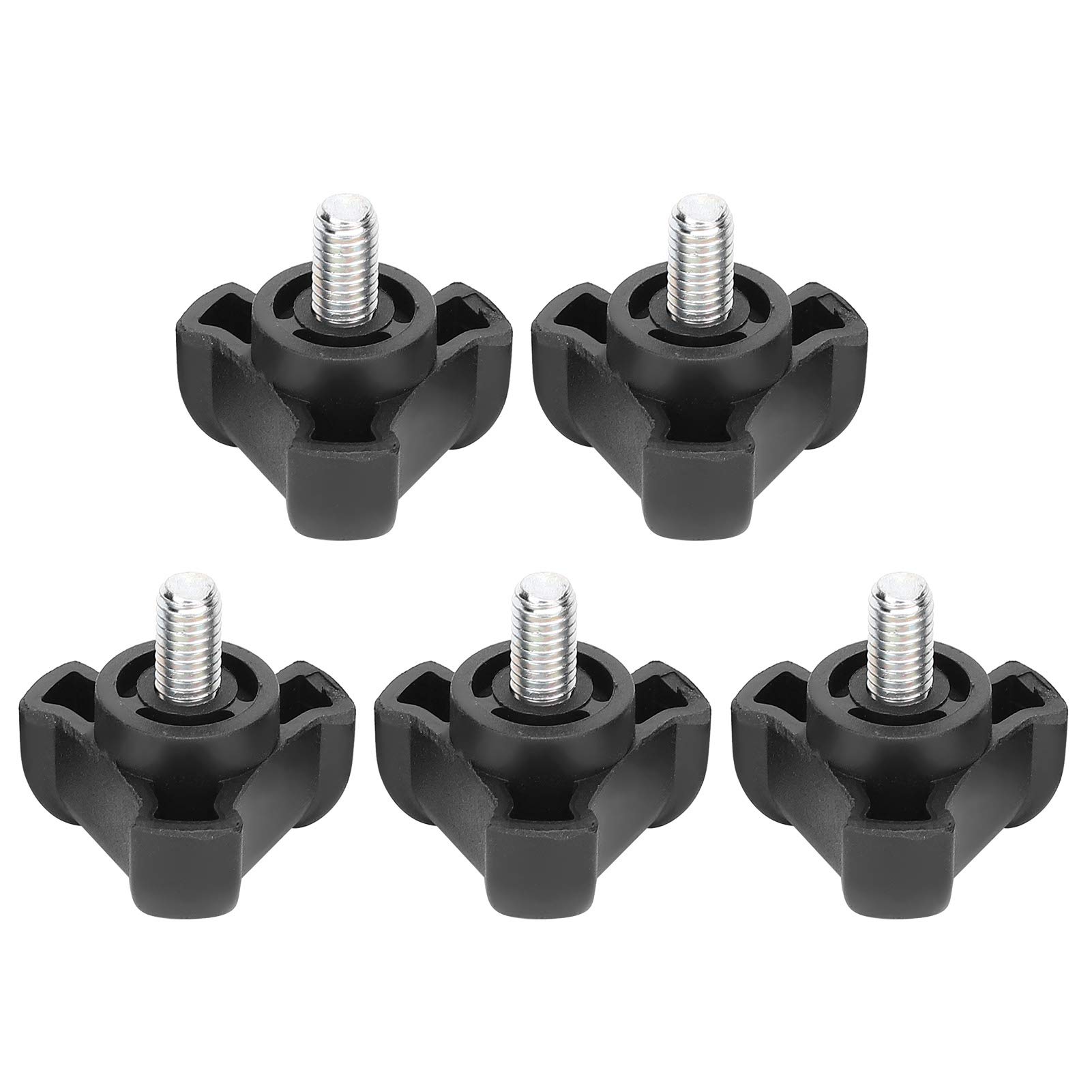 Create idea Lot de 60 clips de fixation à vis N90775001 avec écrous de verrouillage extensibles, œillets, vis Torx, écrous en U pour