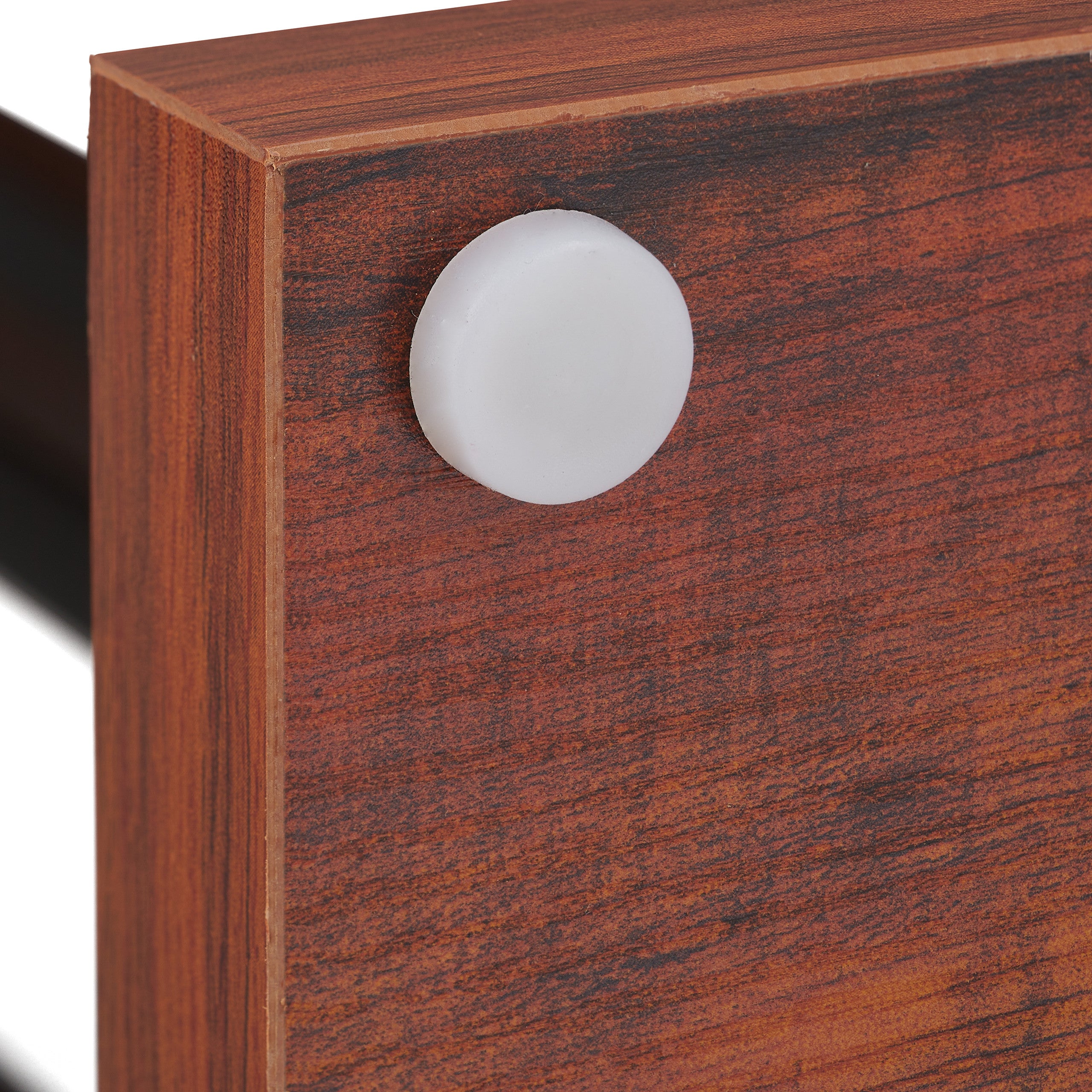 Étagère à plantes, escalier fleurs, 5 niveaux, HLP 117 x 43 x 22 cm, acier MDF, support intérieur, brun foncé, Relaxdays - 8