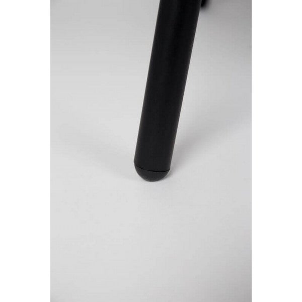 ALABAMA - Fauteuil lounge aspect cuir vintage gris très foncé - 9