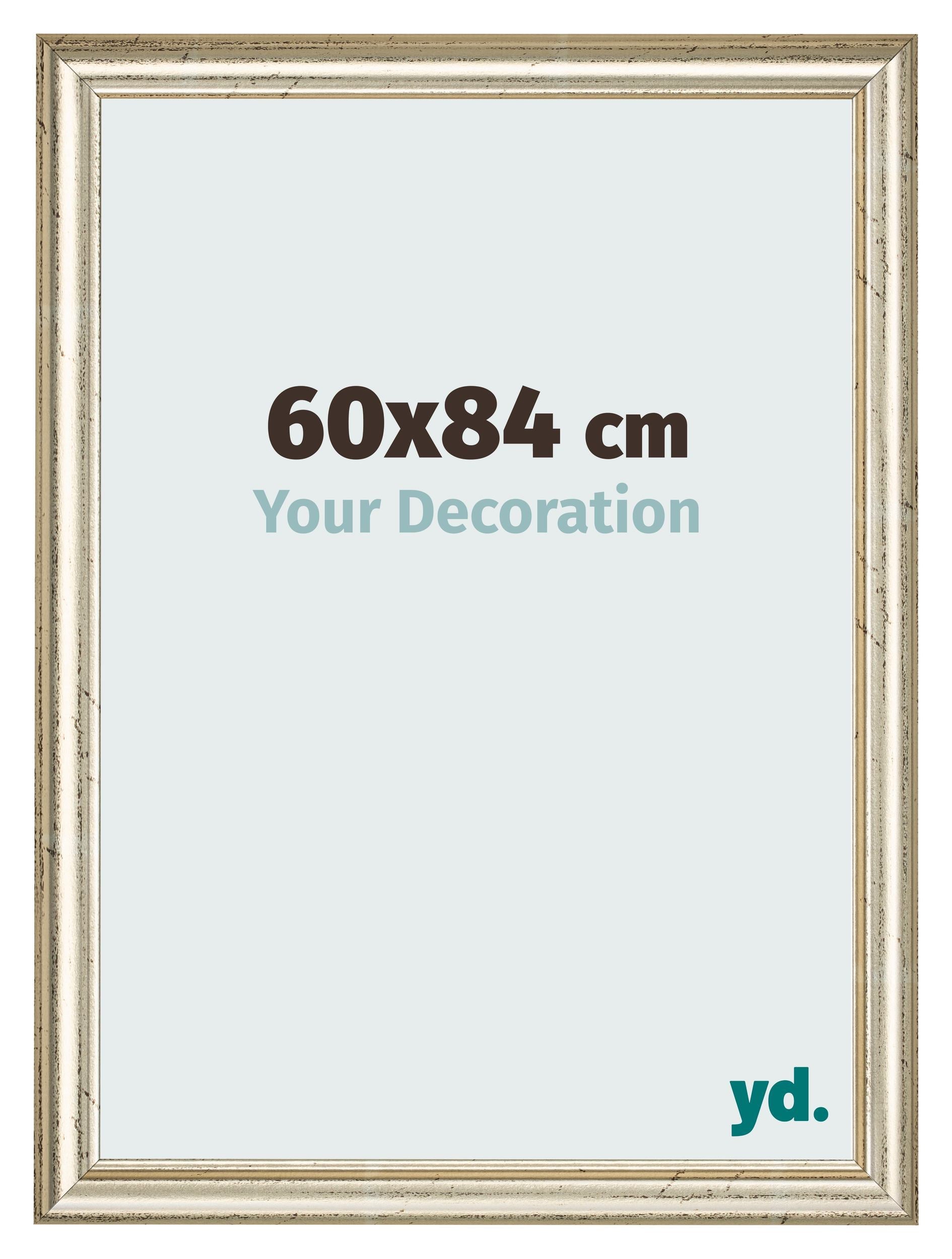 Cadre Photo 55x65 cm - Brillance Metallique - MDF - Lazio