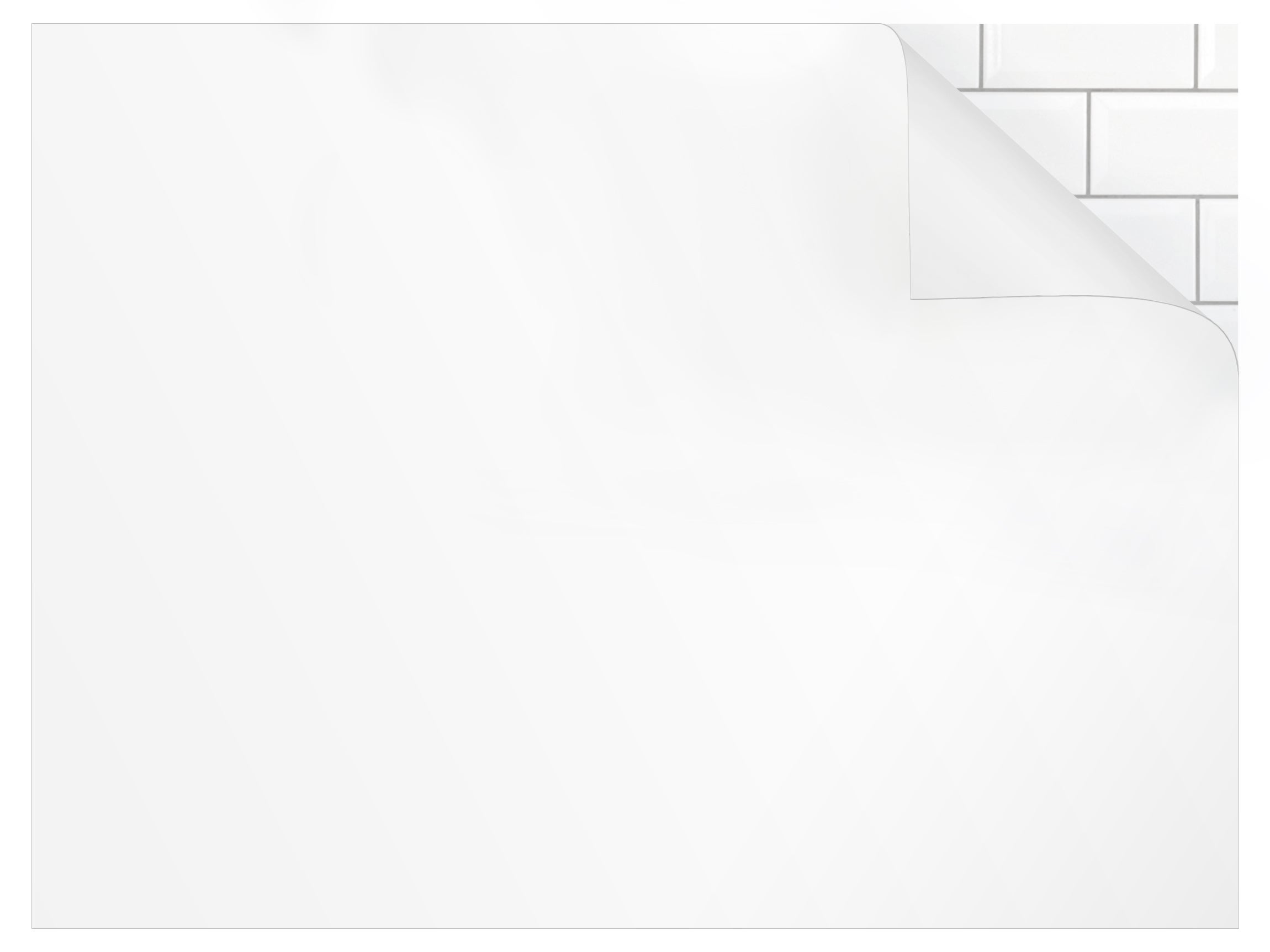 Rivestimento cucina moderno rivestimento adesivo cucina impermeabile e resistente all'olio per pareti e piastrelle Bianco polare 250 x 70 cm - 7