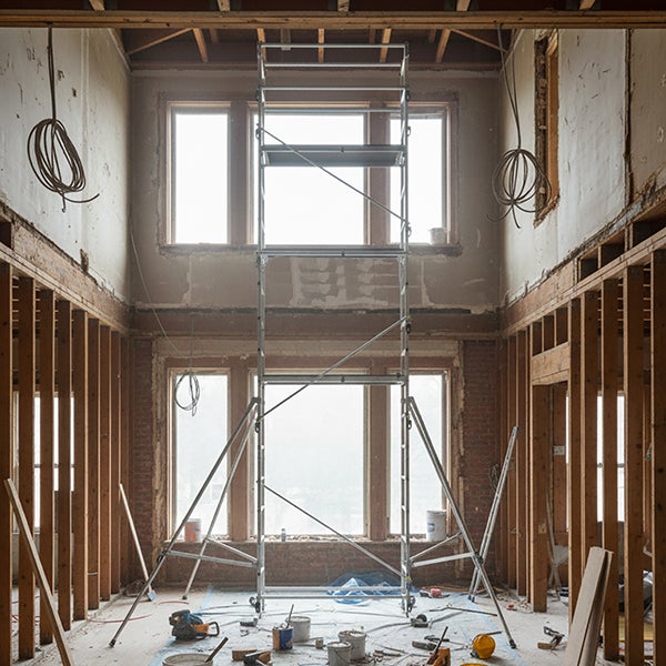 Echafaudage domestique - Hauteur de travail maximale de 6.70m - 238703/347705 - 5