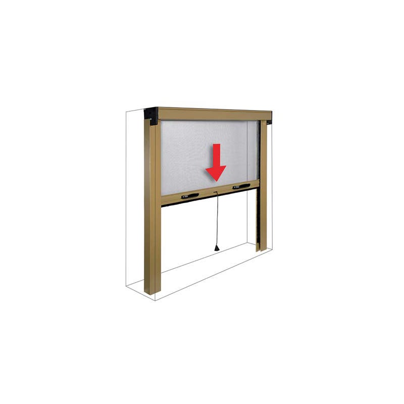 FIN VERTICAL 100X170 BLANC