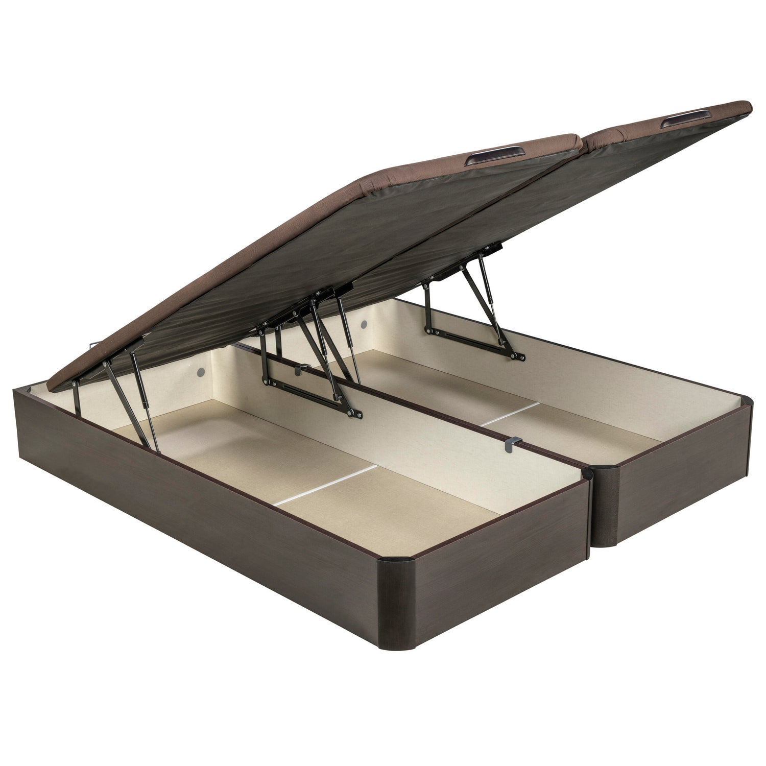 Canapé abatible 32cm - 90x200 | ENVÍO, MONTAJE Y RECOGIDA ANTIGUO INCLUIDO | WHAT THE SLEEP | Wengué - 5