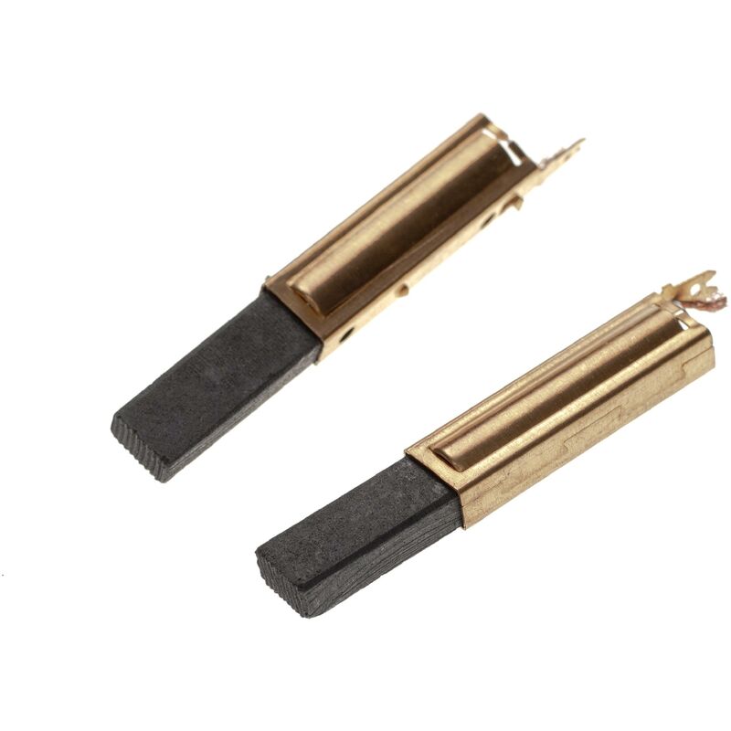 2x Szczotki węglowe do silnika elektrycznego 6,3 x 11 x 28mm kompatybilne z odkurzaczem Kärcher Duo