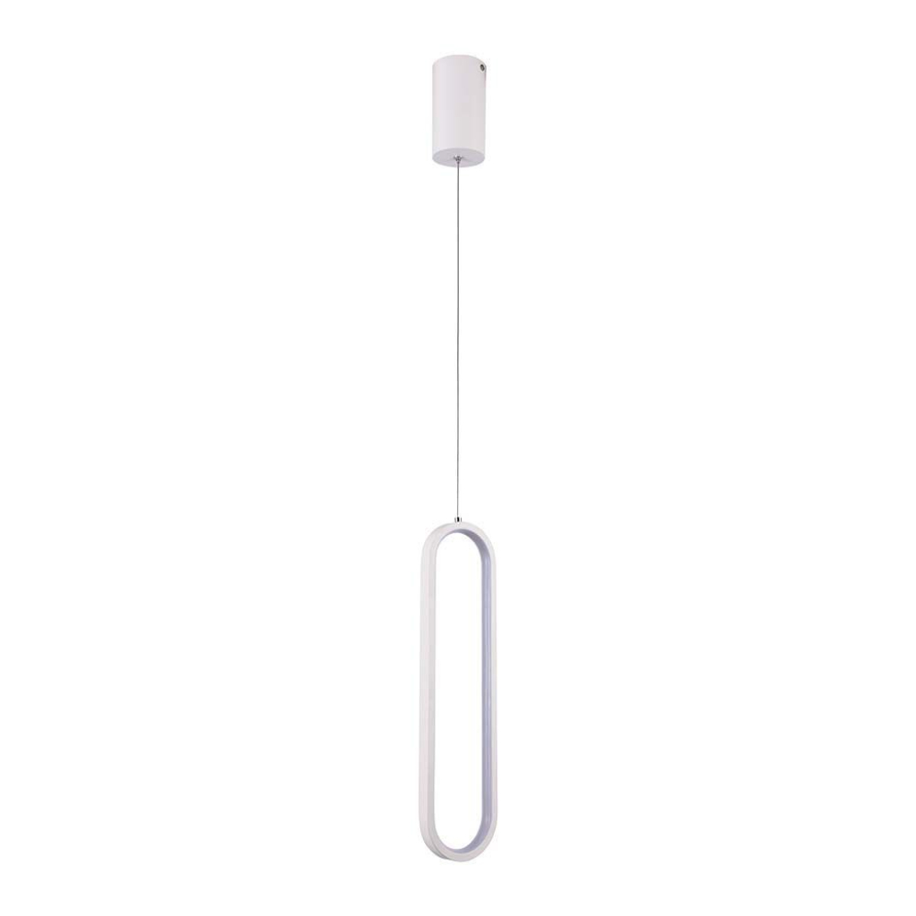 Lampa wisząca LED 13W, biała, 10*70*153 cm, 4000K