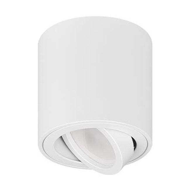 Lampa oprawa natynkowa LED GU10 80x84 mm ruchoma IP20 sufitowa biała MasterLED