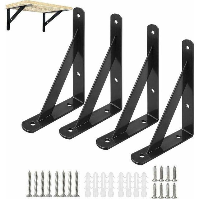 12 équerres D'angle En Acier BZP – 32x32x25 Mm – Onestopdiy – Neuves