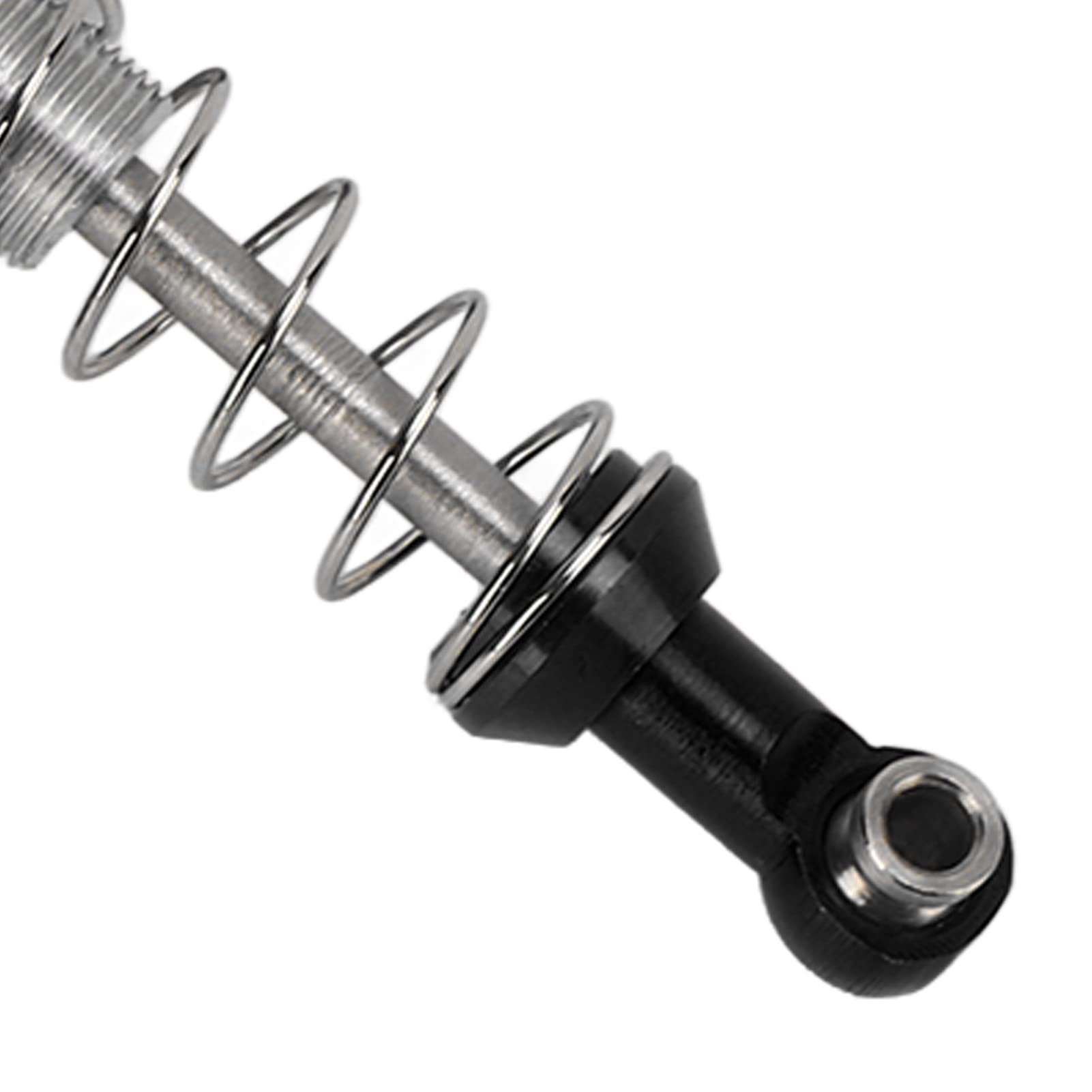 paia RC Metal Universal Shock Absorber Set con supporto ammortizzatore per parti di aggiornamento auto RC WPL C14 (nero) - 9