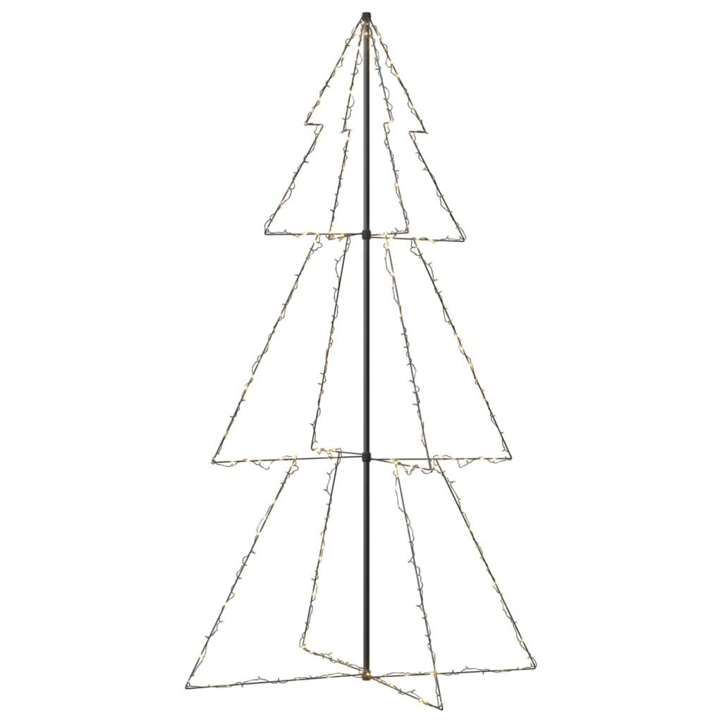 Maison Exclusive - Albero di Natale a Cono 300 LED per Interni Esterni 120x220 cm - 2