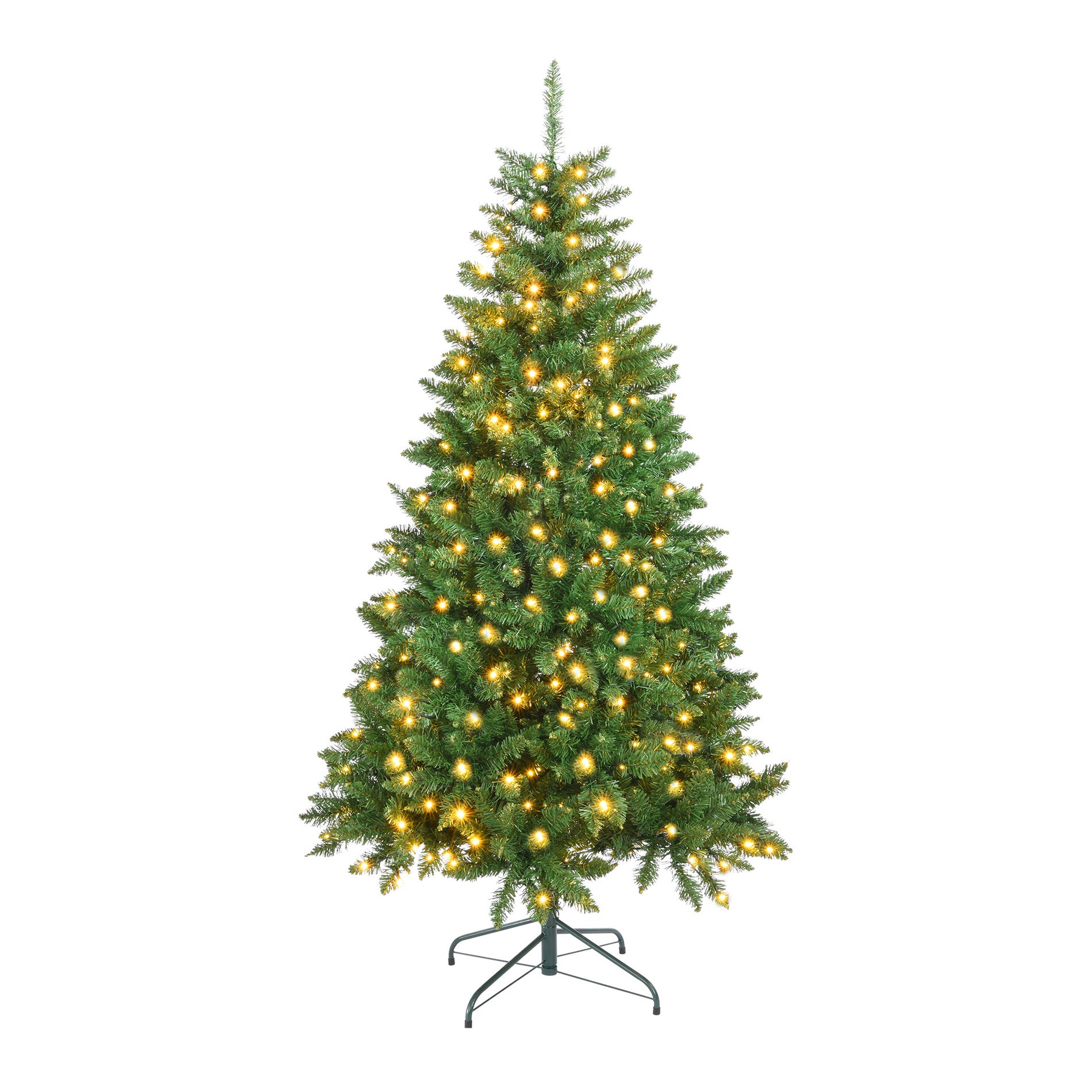 Albero Di Natale 180 Cm Lussuoso - 1700 Rami, Effetto Realistico, Facile Da Montare, Verde PE/PVC - Foto 7