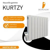Chauffage lectrique Pierre Naturelle Kurtzy 2000W Blanc Deltacalor chauffage-lectrique-pierre-naturelle-kurtzy-2000w-blanc-deltacalor