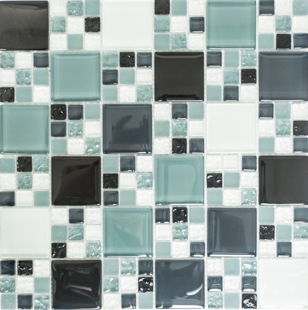 Mosaïques Autocollantes MOSANI – Blanc Mat – Pour Cuisine/salle De Bain – 4 Plaques