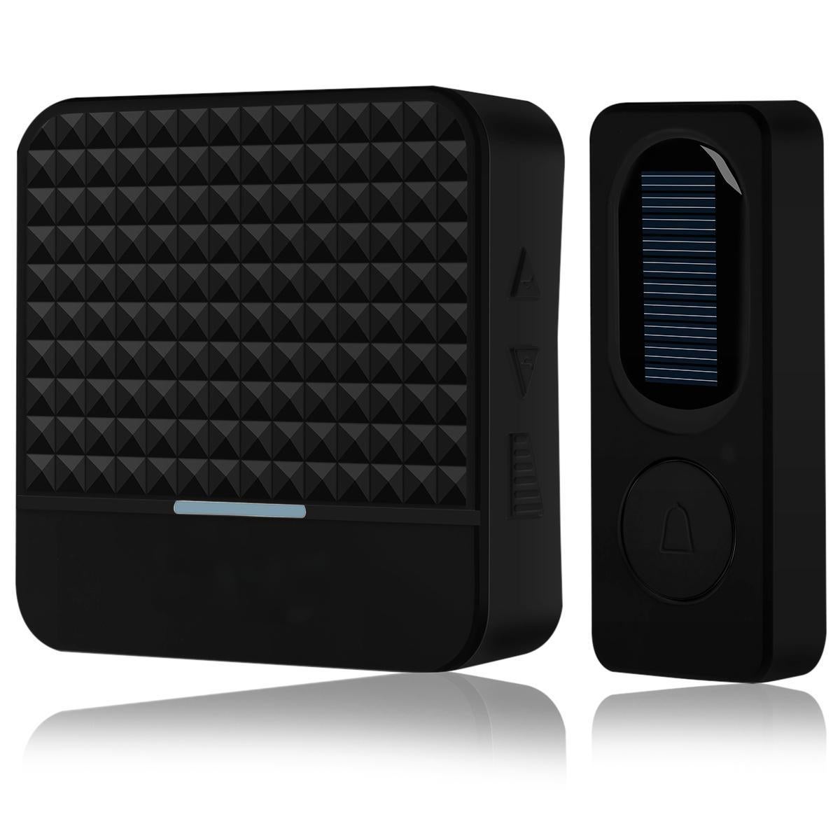 Enceinte Bluetooth Solaire Avec Lumière LED - Haut-parleur Extérieur Portable, 1200 MAh - Radio FM, Lecture TF/USB - 7