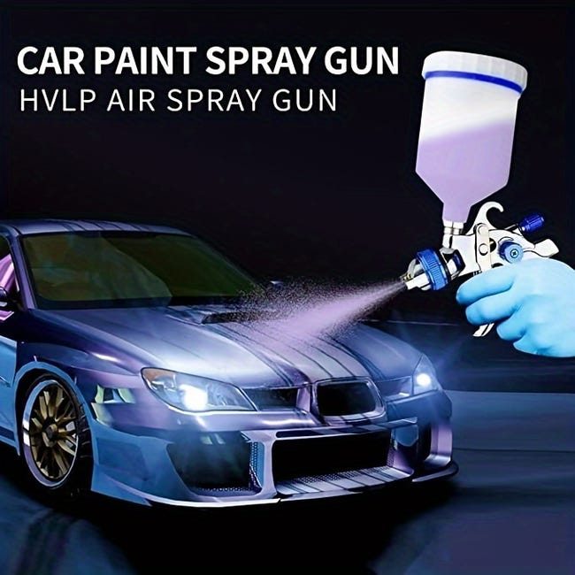 Pistola A Spruzzo HVLP Professionale - 4 Ugelli 1.4/1.7/2.0/2.5mm Per Verniciatura Auto E Casa