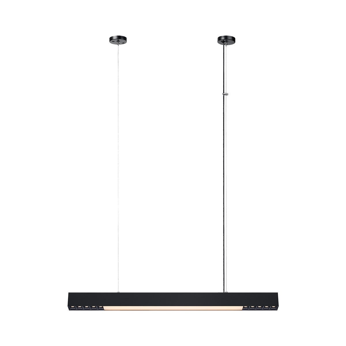 Lampa wisząca CALI LED 32W Odcienie bieli 3180lm czarna wym: 120 x 80 x 3,3 cm Light Prestige