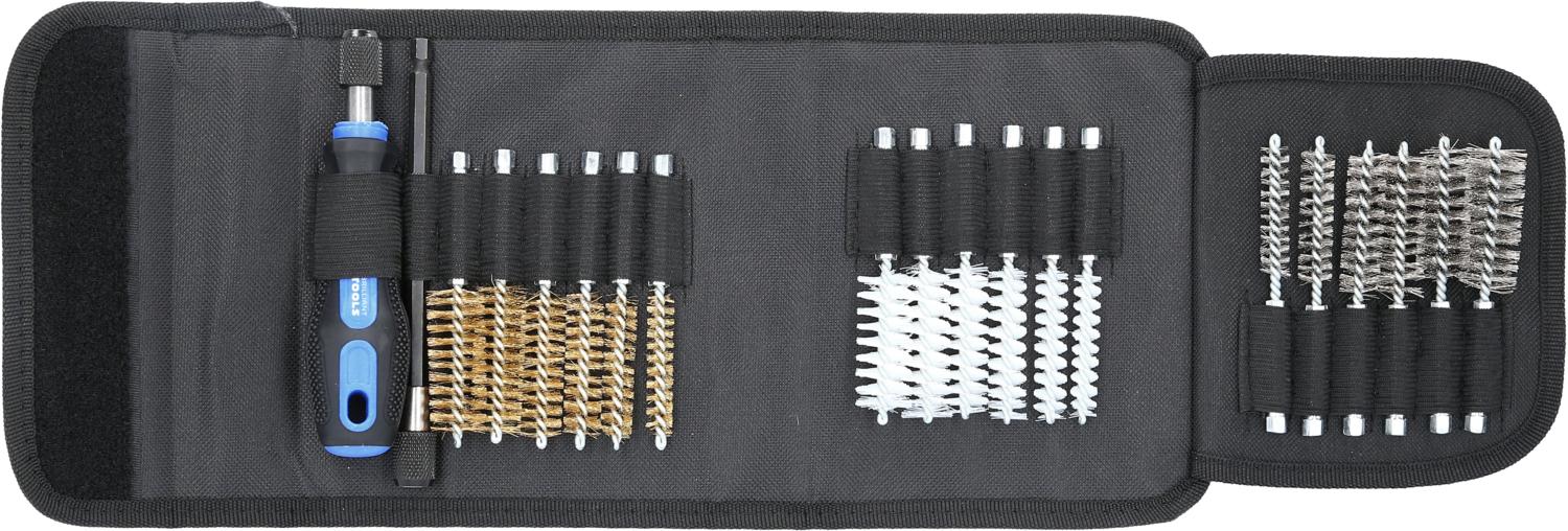 BRILLIANT TOOLS Zestaw szczotek do czyszczenia 20 szt. - BT103000