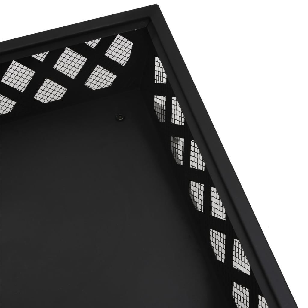 Braciere con attizzatoio 50 cm XXL in acciaio 02_0006027 - 5