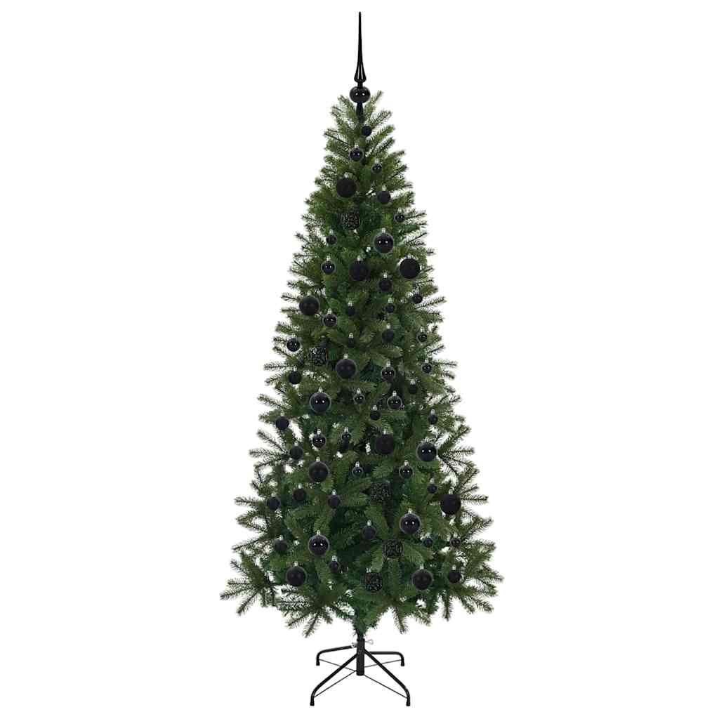 vidaXL Sapin de Noël artificiel avec 300 LED Vert 180 cm PE et PVC - 4